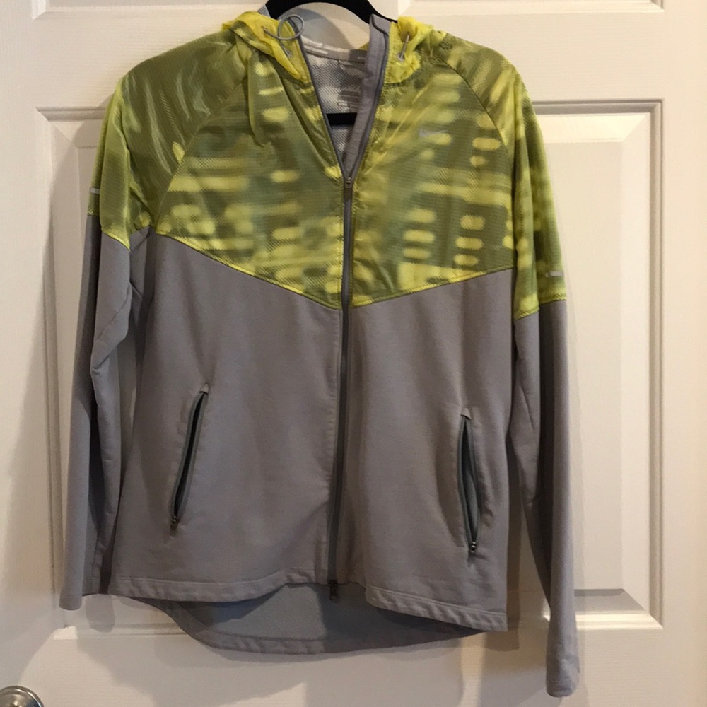 Nike hooded running jacket
